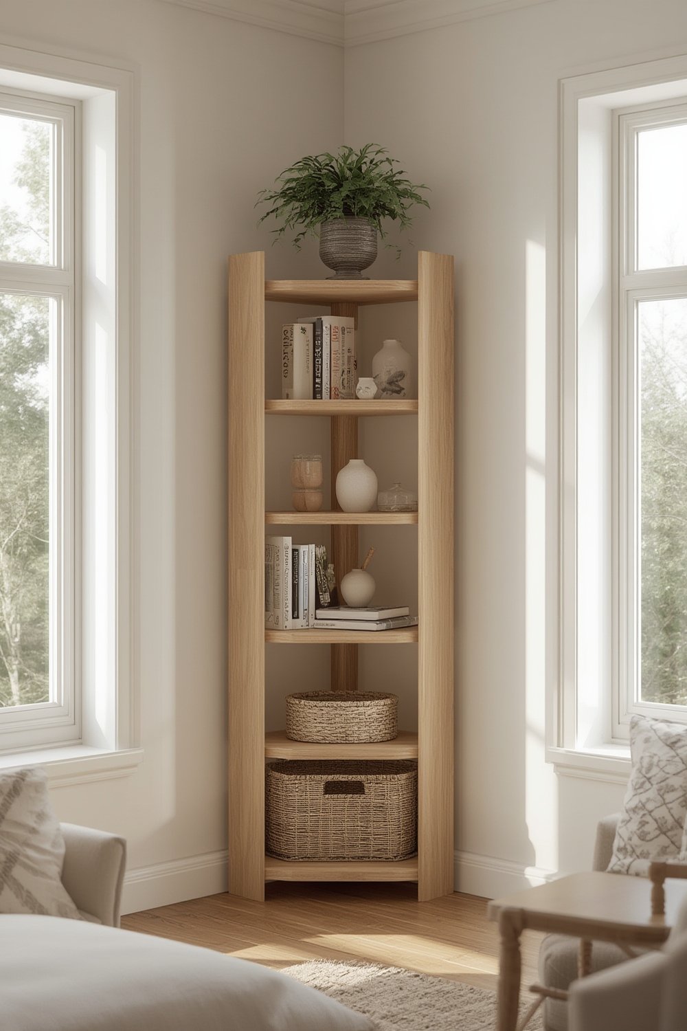 corner shelf product view