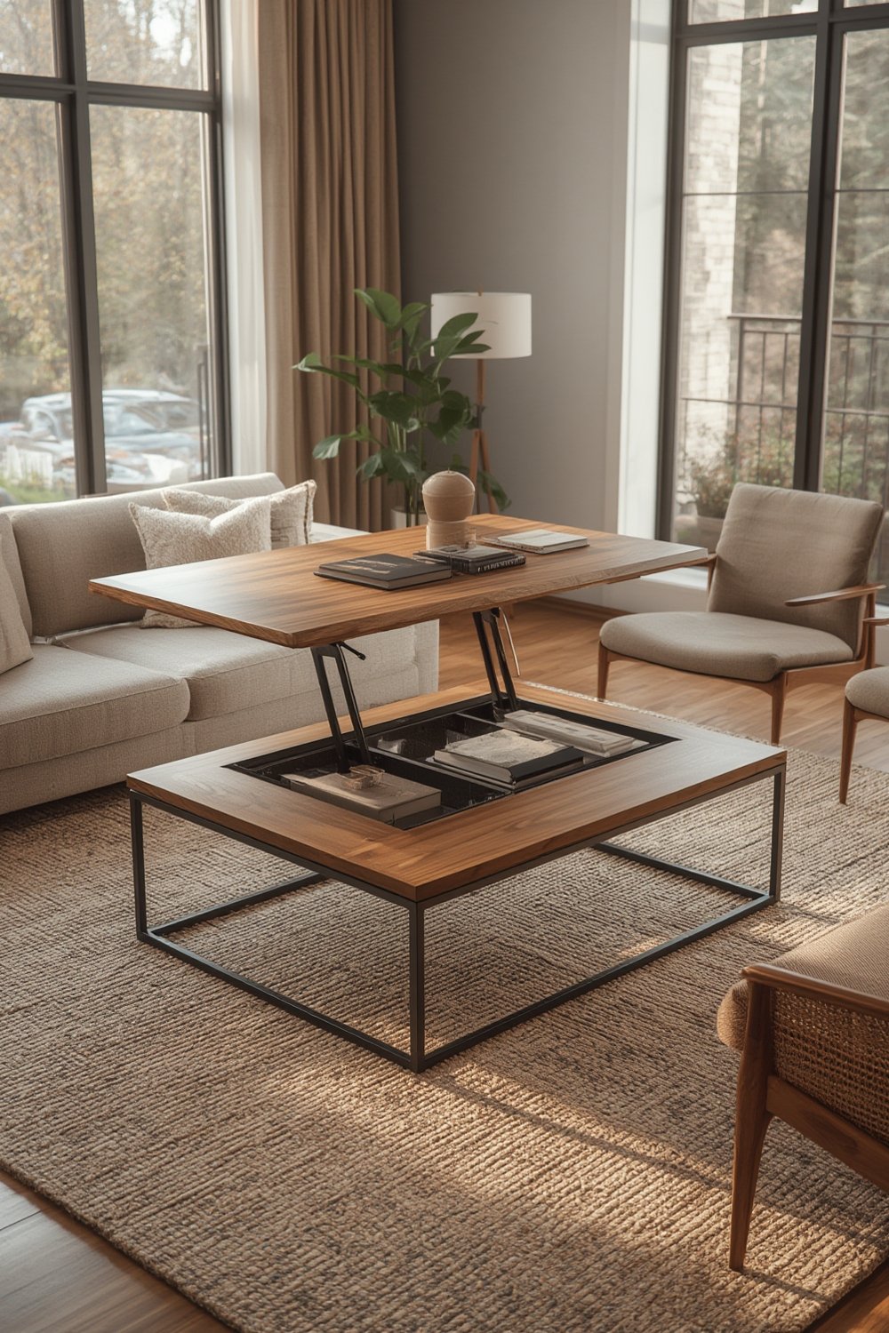 lift top product view