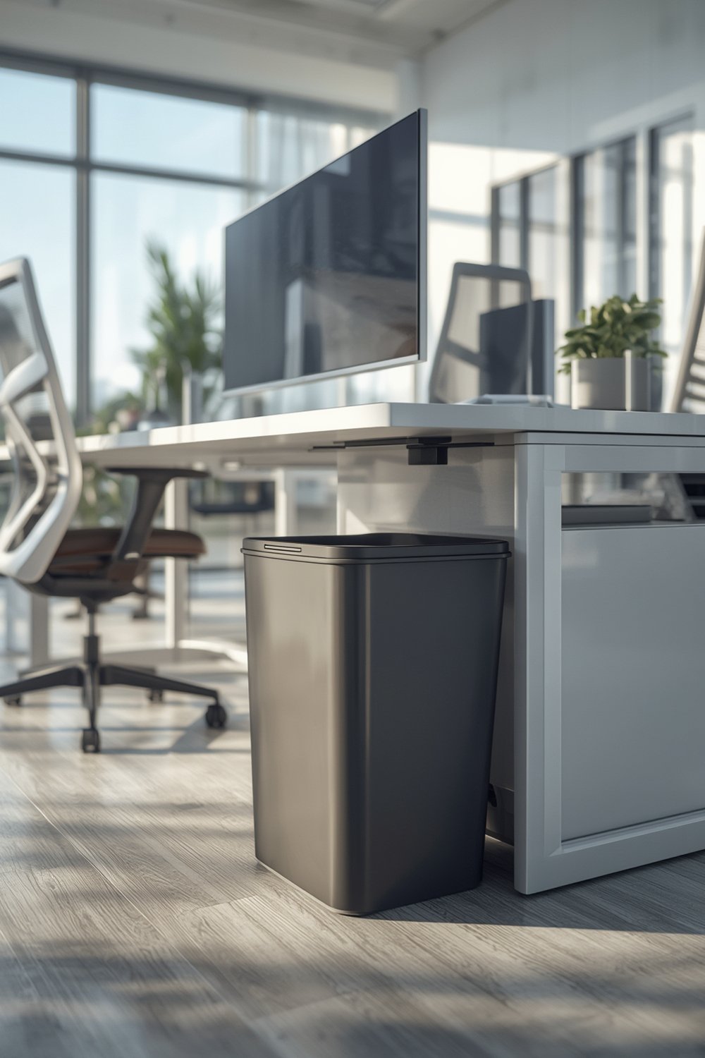 office trashcan product view