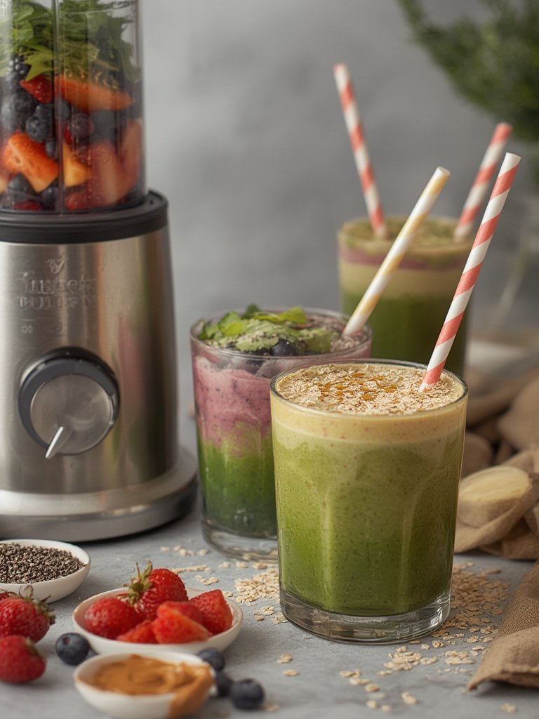 bullet blender in action