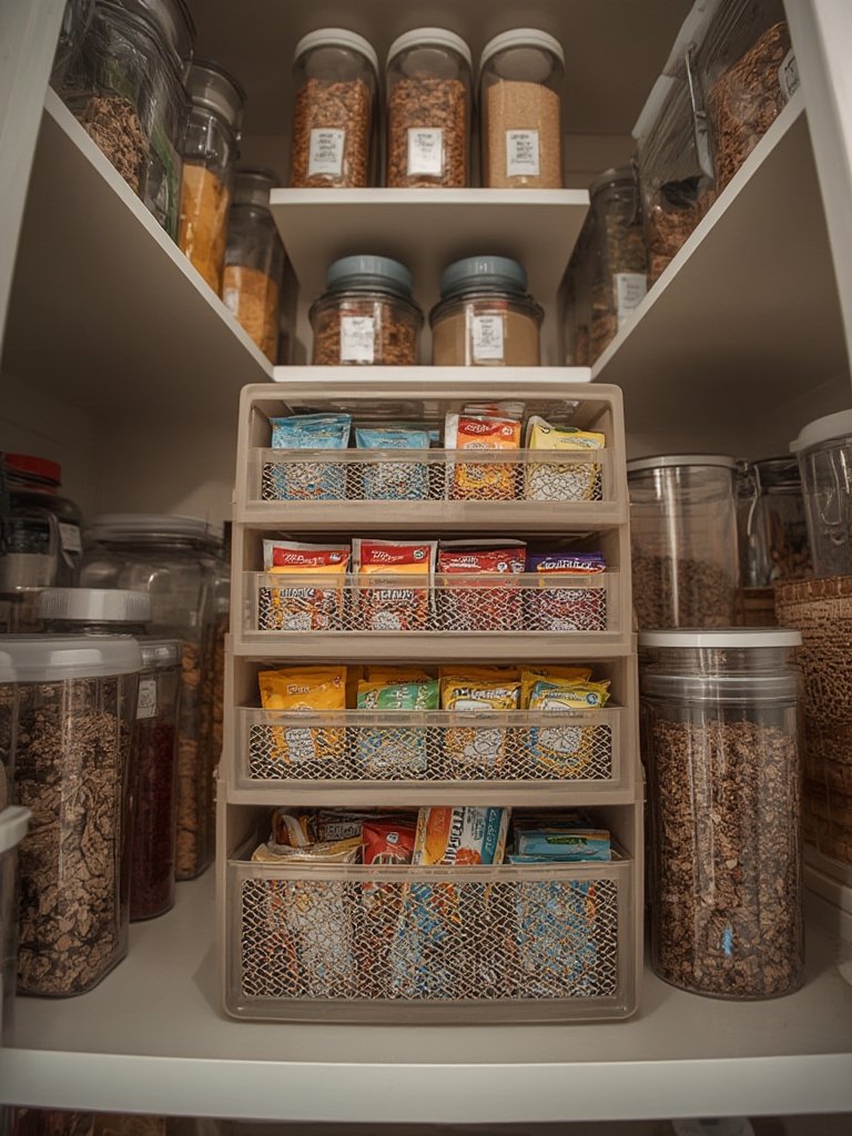 packet organizer in action