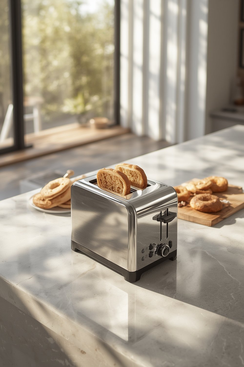 slim toaster product view