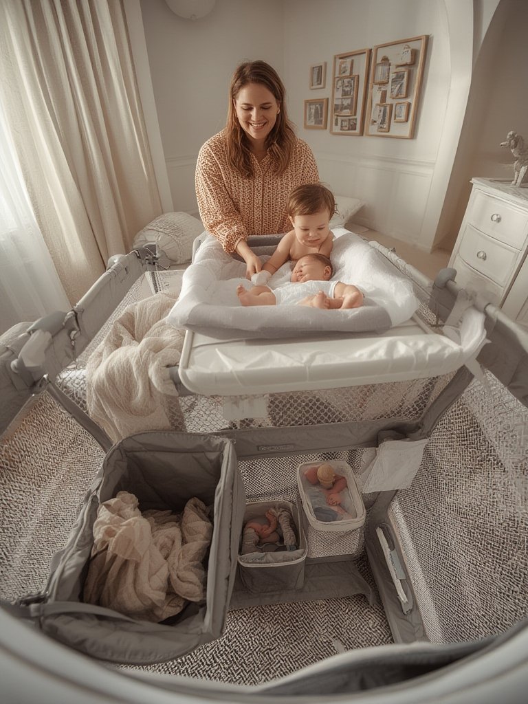 Portable Playard: 7 Ultimate Steps For Amazing Baby Care In 2026 2 portable playard in action