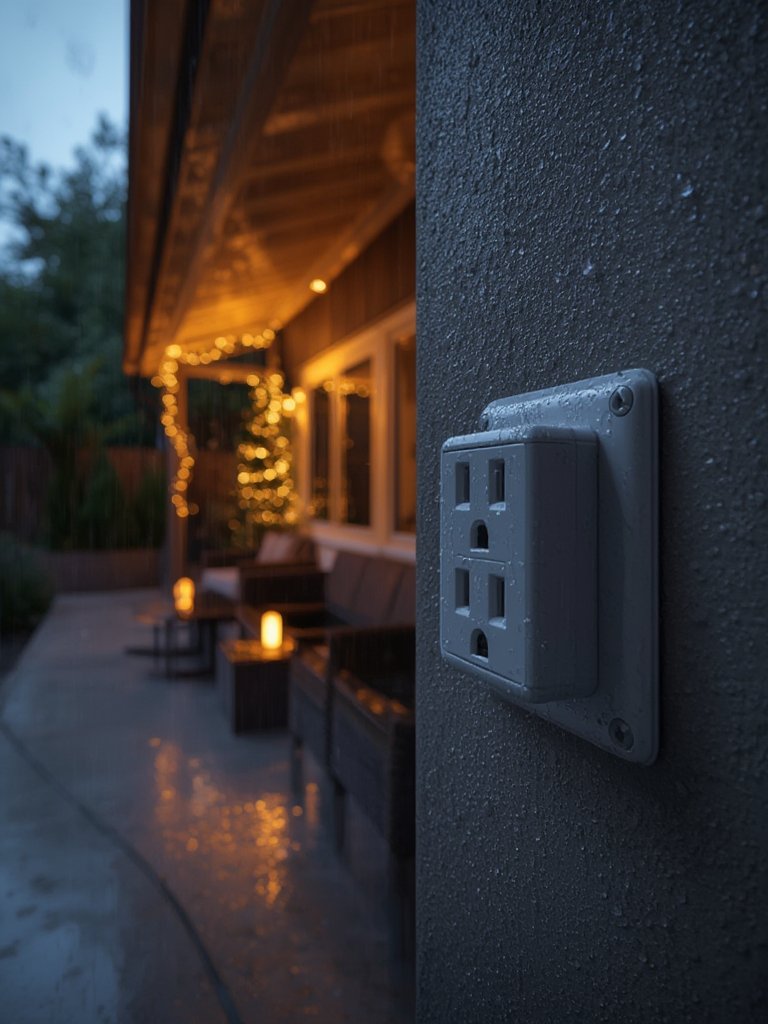 smart outlet in action