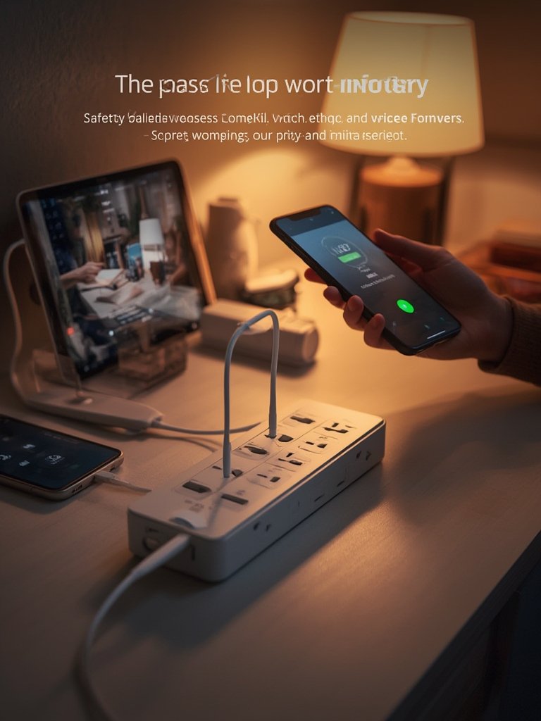 smart powerstrip in action